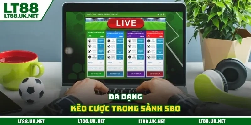Đa dạng kèo cược trong sảnh SBO