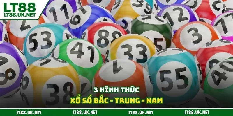 3 hình thức xổ số Bắc - Trung - Nam